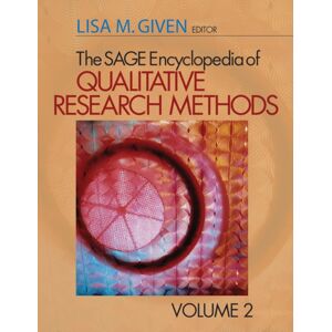 SAGE Publications Inc The Sage Encyclopedia Of Qualitative Research Methods SAGE Publications Inc The Sage Encyclopedia Of Qualitative Research Methods