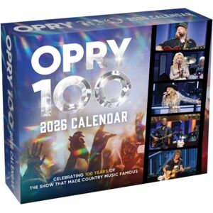 Abrams Grand Ole Opry 2026 Day-To-Day Calendar Abrams Grand Ole Opry 2026 Day-To-Day Calendar