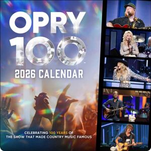 Abrams Grand Ole Opry 2026 Wall Calendar Abrams Grand Ole Opry 2026 Wall Calendar