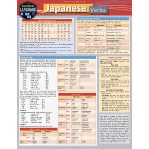 Barcharts, Inc Japanese Verbs Barcharts, Inc Japanese Verbs