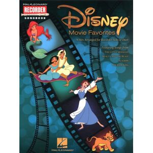 Hal Leonard Corporation Disney Movie Favorites : Recorder Songbook - 9 Hits Arranged For Recorder Solo Or Duet Hal Leonard Corporation Disney Movie Favorites : Recorder Songbook - 9 Hits Arranged For Recorder Solo Or Duet