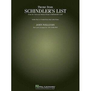Hal Leonard Corporation Theme From Schindler'S List Hal Leonard Corporation Theme From Schindler'S List