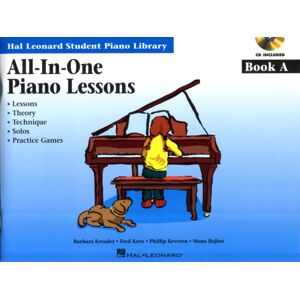 Hal Leonard Corporation All-In-One Piano Lessons : Book A Hal Leonard Corporation All-In-One Piano Lessons : Book A