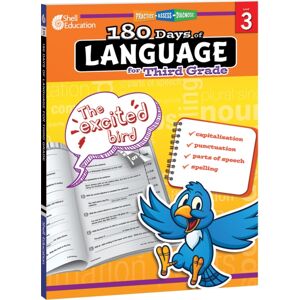 Shell Educational Publishing 180 Days™: Language For Third Grade : Practice, Assess, Diagnose Shell Educational Publishing 180 Days™: Language For Third Grade : Practice, Assess, Diagnose
