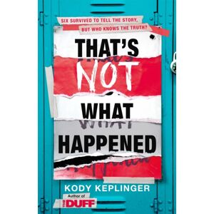 Hachette Children's Group That'S Not What Happened Hachette Children's Group That'S Not What Happened