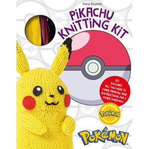 David & Charles Pokemon Knitting Pikachu Kit : Kit Includes All You Need To Make Pikachu And Instructions For 5 Other Pokemon David & Charles Pokemon Knitting Pikachu Kit : Kit Includes All You Need To Make Pikachu And Instructions For 5 Other Pokemon