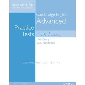 Pearson Education Limited Cambridge Advanced Volume 2 Practice Tests Plus Edition Students' Book With Key Pearson Education Limited Cambridge Advanced Volume 2 Practice Tests Plus Edition Students' Book With Key