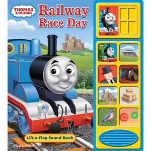 Phoenix International Publications, Incorporated Thomas & Friends: Railway Race Day Lift-A-Flap Sound Book Phoenix International Publications, Incorporated Thomas & Friends: Railway Race Day Lift-A-Flap Sound Book
