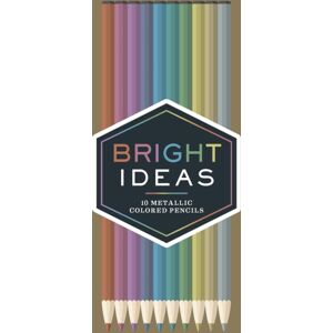 Chronicle Books Bright Ideas Metallic Colored Pencils: 10 Colored Pencils Chronicle Books Bright Ideas Metallic Colored Pencils: 10 Colored Pencils
