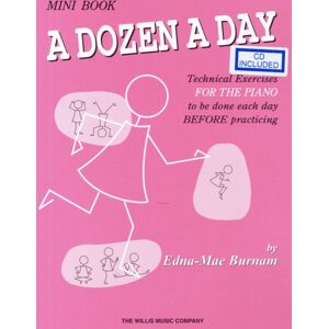 Hal Leonard Corporation A Dozen A Day Mini Book - Book/audio Hal Leonard Corporation A Dozen A Day Mini Book - Book/audio