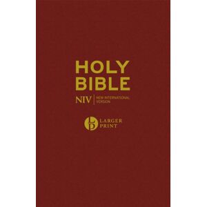 John Murray Press Niv Larger Print Burgundy Hardback Bible John Murray Press Niv Larger Print Burgundy Hardback Bible