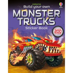 Usborne Publishing Ltd Build Your Own Monster Trucks Sticker Book Usborne Publishing Ltd Build Your Own Monster Trucks Sticker Book