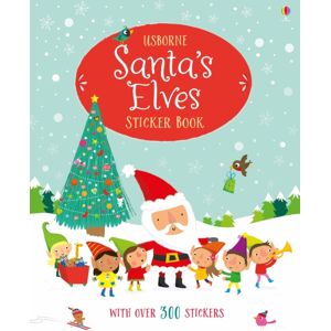 Usborne Publishing Ltd Santa'S Elves Sticker Book Usborne Publishing Ltd Santa'S Elves Sticker Book