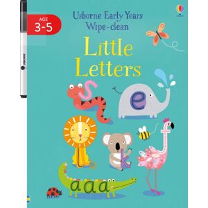 Usborne Publishing Ltd Early Years Wipe-Clean Little Letters Usborne Publishing Ltd Early Years Wipe-Clean Little Letters