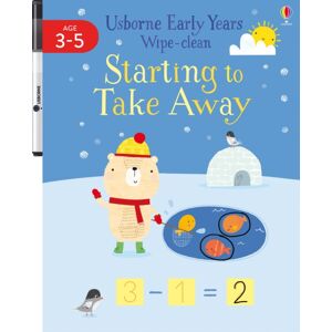 Usborne Publishing Ltd Early Years Wipe-Clean Starting To Take Away Usborne Publishing Ltd Early Years Wipe-Clean Starting To Take Away