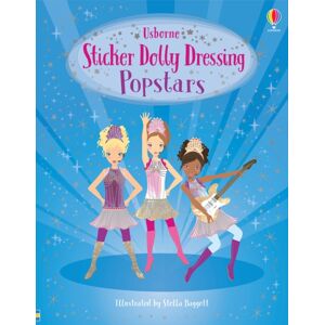 Usborne Publishing Ltd Sticker Dolly Dressing Popstars Usborne Publishing Ltd Sticker Dolly Dressing Popstars