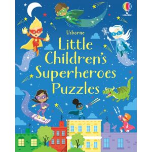 Usborne Publishing Ltd Little Children'S Superheroes Puzzles Usborne Publishing Ltd Little Children'S Superheroes Puzzles