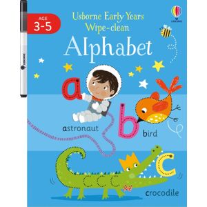 Usborne Publishing Ltd Early Years Wipe-Clean Alphabet Usborne Publishing Ltd Early Years Wipe-Clean Alphabet