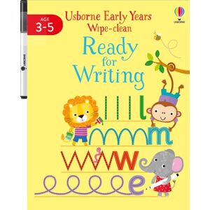 Usborne Publishing Ltd Early Years Wipe-Clean Ready For Writing Usborne Publishing Ltd Early Years Wipe-Clean Ready For Writing