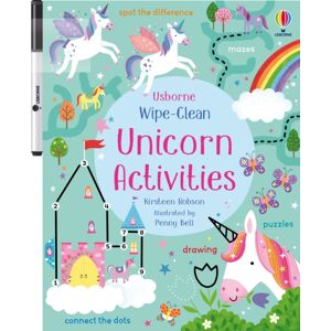Usborne Publishing Ltd Wipe-Clean Unicorn Activities Usborne Publishing Ltd Wipe-Clean Unicorn Activities