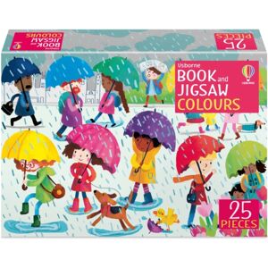 Usborne Publishing Ltd Book And Jigsaw Colours Usborne Publishing Ltd Book And Jigsaw Colours