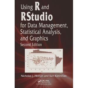 Taylor & Francis Inc Using R And Rstudio For Data Management, Statistical Analysis, And Graphics Taylor & Francis Inc Using R And Rstudio For Data Management, Statistical Analysis, And Graphics