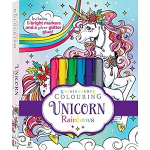 Hinkler Books Kaleidoscope Colouring Kit: Unicorn Rainbows Hinkler Books Kaleidoscope Colouring Kit: Unicorn Rainbows