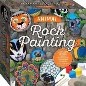Hinkler Books Animal Rock Painting Box Set Hinkler Books Animal Rock Painting Box Set