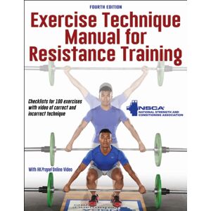 Human Kinetics Publishers Exercise Technique Manual For Resistance Training Human Kinetics Publishers Exercise Technique Manual For Resistance Training