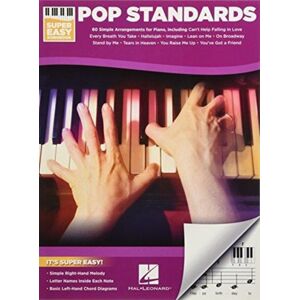 Hal Leonard Corporation Pop Standards - Super Easy Songbook Hal Leonard Corporation Pop Standards - Super Easy Songbook