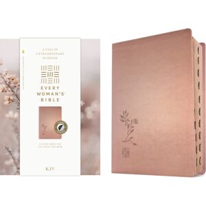 Tyndale House Publishers Kjv Every Woman'S Bible, Filament Enabled, Rose, Indexed Tyndale House Publishers Kjv Every Woman'S Bible, Filament Enabled, Rose, Indexed
