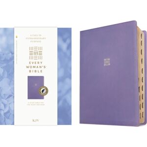 Tyndale House Publishers Kjv Every Woman'S Bible, Filament Ed., Periwinkle, Indexed Tyndale House Publishers Kjv Every Woman'S Bible, Filament Ed., Periwinkle, Indexed