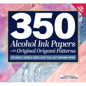 Fox Chapel Publishing 350 Alcohol Ink Papers With Original Origami Patterns : Foldable, Double-Sided, Easy Pull-Out Origami Paper Fox Chapel Publishing 350 Alcohol Ink Papers With Original Origami Patterns : Foldable, Double-Sided, Easy Pull-Out Origami Paper