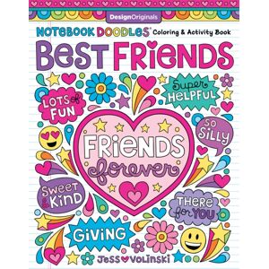 Design Originals Notebook Doodles Friends Design Originals Notebook Doodles Friends