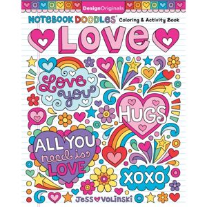 Design Originals Notebook Doodles Love : Coloring & Activity Book Design Originals Notebook Doodles Love : Coloring & Activity Book