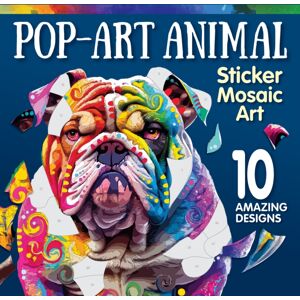 Design Originals Pop-Art Animal Sticker Mosaic Art : 10 Amazing Designs Design Originals Pop-Art Animal Sticker Mosaic Art : 10 Amazing Designs