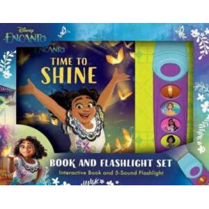 Phoenix International Publications, Incorporated Disney Encanto: Time To Shine Book And 5-Sound Flashlight Set Phoenix International Publications, Incorporated Disney Encanto: Time To Shine Book And 5-Sound Flashlight Set