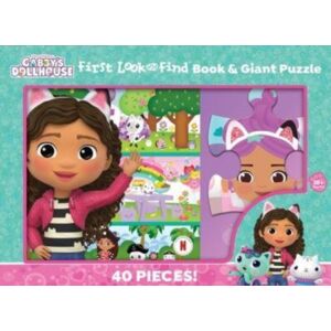 Phoenix International Publications, Incorporated Dreamworks Gabby'S Dollhouse: First Look And Find Book & Giant Puzzle Phoenix International Publications, Incorporated Dreamworks Gabby'S Dollhouse: First Look And Find Book & Giant Puzzle