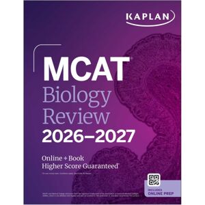 Kaplan AEC Education Mcat Biology Review 2026-2027 : Online + Book Kaplan AEC Education Mcat Biology Review 2026-2027 : Online + Book