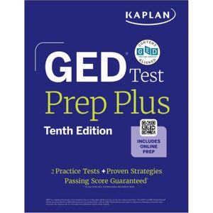 Kaplan AEC Education Ged Test Prep Plus, Tenth Edition (2026): Includes A Diagnostic Pretest, 2 Full Length Practice Tests, 1000+ Practice Questions, And 60+ Online Videos Kaplan AEC Education Ged Test Prep Plus, Tenth Edition (2026): Includes A Diagnostic Pretest, 2 Full Length Practice Tests, 1000+ Practice Questions, And 60+ Online Videos