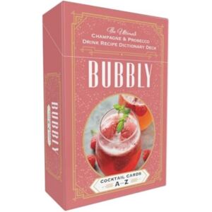 Adams Media Corporation Bubbly Cocktail Cards A–z : The Ultimate Champagne & Prosecco Drink Recipe Dictionary Deck Adams Media Corporation Bubbly Cocktail Cards A–z : The Ultimate Champagne & Prosecco Drink Recipe Dictionary Deck