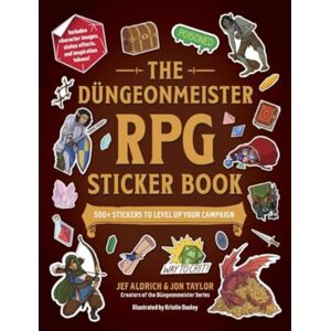 Adams Media Corporation The Dungeonmeister Rpg Sticker Book : 500+ Stickers To Level Up Your Campaign Adams Media Corporation The Dungeonmeister Rpg Sticker Book : 500+ Stickers To Level Up Your Campaign