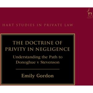 Bloomsbury Publishing PLC The Doctrine Of Privity In Negligence : Understanding The Path To Donoghue V Stevenson Bloomsbury Publishing PLC The Doctrine Of Privity In Negligence : Understanding The Path To Donoghue V Stevenson