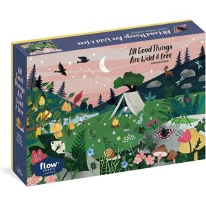 Workman Publishing All Good Things Are Wild And Free 1,000-Piece Puzzle (Flow) Adults Families Picture Quote Mindfulness Gift Workman Publishing All Good Things Are Wild And Free 1,000-Piece Puzzle (Flow) Adults Families Picture Quote Mindfulness Gift
