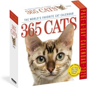 Workman Publishing 365 Cats Page-A-Day® Calendar 2026 Workman Publishing 365 Cats Page-A-Day® Calendar 2026