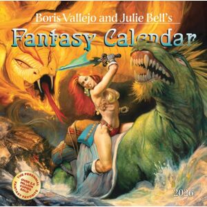 Workman Publishing Boris Vallejo And Julie Bell'S Fantasy Wall Calendar 2026 Workman Publishing Boris Vallejo And Julie Bell'S Fantasy Wall Calendar 2026