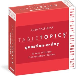 Workman Publishing Tabletopics Question-A-Day Page-A-Day® Calendar 2026 : A Year Of Great Conversation Starters Workman Publishing Tabletopics Question-A-Day Page-A-Day® Calendar 2026 : A Year Of Great Conversation Starters