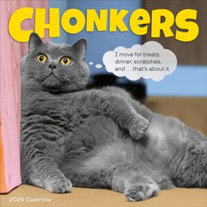 Workman Publishing Chonkers Wall Calendar 2026 Workman Publishing Chonkers Wall Calendar 2026