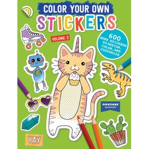 Workman Publishing Color Your Own Stickers, Volume 2 : Trade Edition Workman Publishing Color Your Own Stickers, Volume 2 : Trade Edition