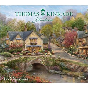 Andrews McMeel Publishing Thomas Kinkade Studios 2026 Deluxe Wall Calendar Andrews McMeel Publishing Thomas Kinkade Studios 2026 Deluxe Wall Calendar
